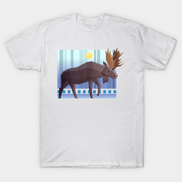 Deer vintage T-Shirt by Brainable ART